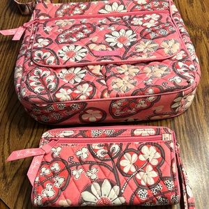 Vera Bradley Purse and Matching Wallet.